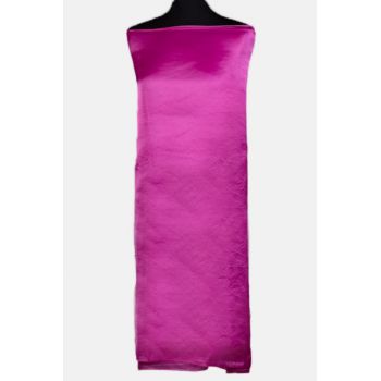 Esarfa dreptunghiulara fucsia, din matase de firma originala