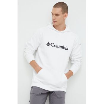 Columbia bluză CSC Basic Logo bărbați, culoarea alb, cu imprimeu 1681664 ieftin