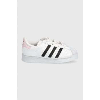 adidas Originals sneakers pentru copii culoarea alb