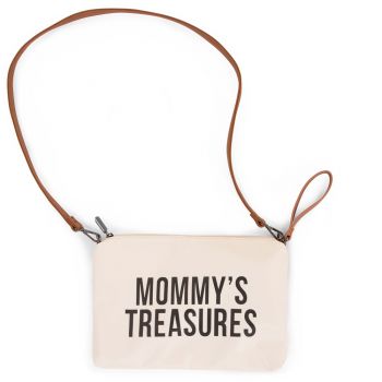 Poseta Childhome Mommy Clutch 33x23 cm alb de firma original