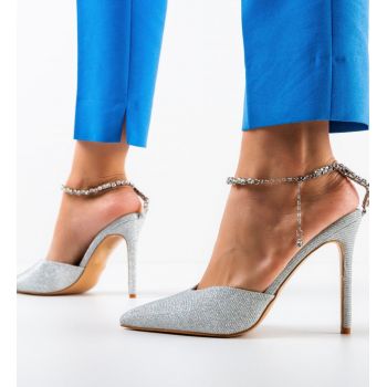 Pantofi dama Neave Argintii