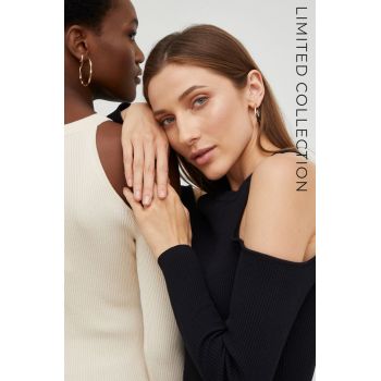 Answear Lab pulover femei, culoarea negru, light