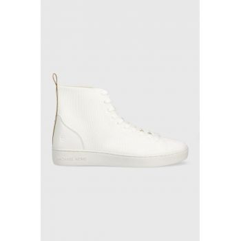 MICHAEL Michael Kors tenisi Edie femei, culoarea alb MICHAEL Michael Kors tenisi Edie femei, culoarea alb
