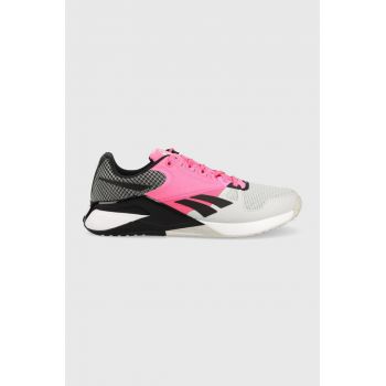 Reebok pantofi de antrenament Nano 6000 culoarea roz de firma originali