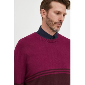GAP pulover de bumbac barbati, culoarea violet, light