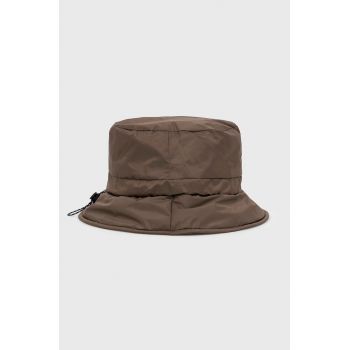 Rains palarie 20040 Padded Nylon Bucket Hat culoarea maro