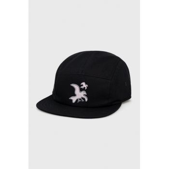 Vans șapcă de baseball din bumbac culoarea negru, cu imprimeu