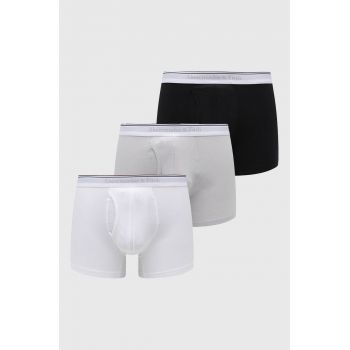 Abercrombie & Fitch boxeri 3- Pack barbati, culoarea negru