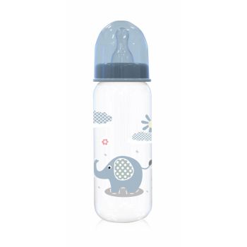 Biberon cu capac 0 luni+ 250 ml Moonlight Blue ieftin