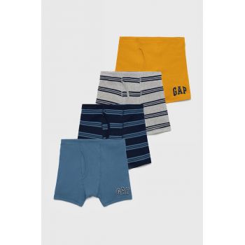 GAP boxer pentru copii din bumbac (4-pack)