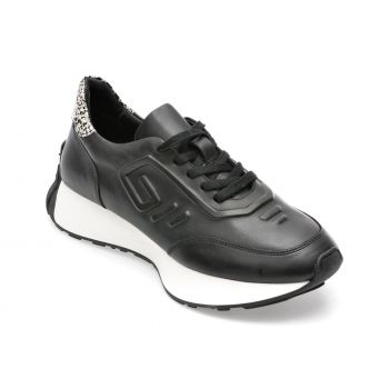 Pantofi sport GRYXX negri, 15301, din piele naturala