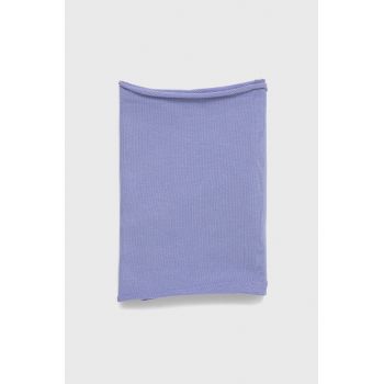 United Colors of Benetton fular circular copii culoarea violet, neted