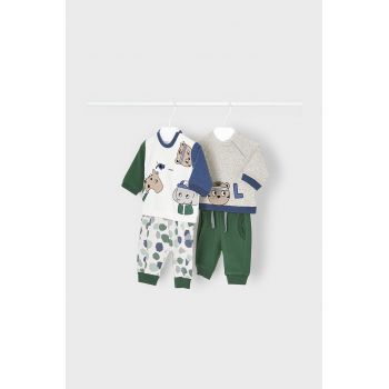 Mayoral Newborn trening bebelusi culoarea verde Mayoral Newborn trening bebelusi culoarea verde