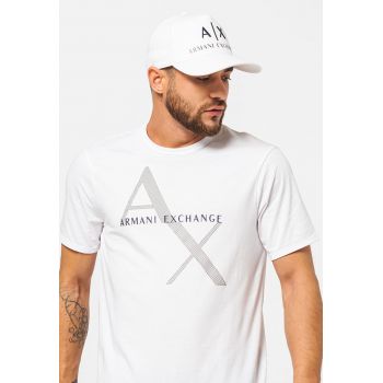 Tricou regular fit de bumbac cu imprimeu logo