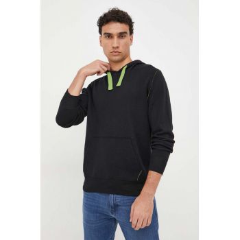 United Colors of Benetton pulover barbati, culoarea negru, ieftin