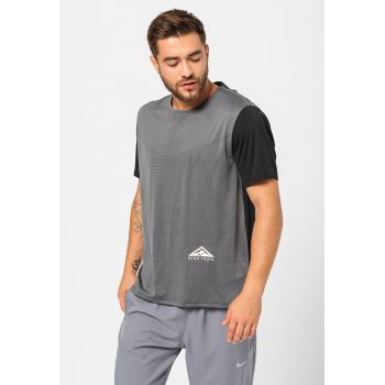 Tricou cu logo pentru alergare Dri-Fit Trail Rise 360