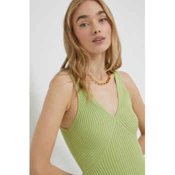 Abercrombie & Fitch body femei, culoarea verde