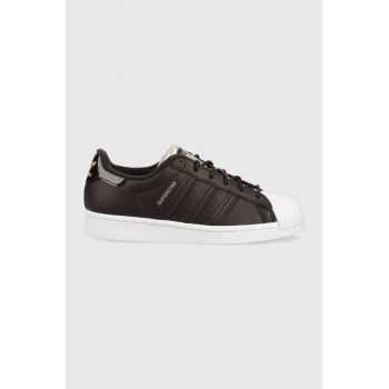 adidas Originals sneakers Superstar culoarea maro