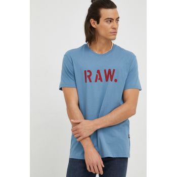 G-Star Raw tricou din bumbac cu imprimeu