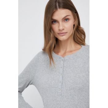 GAP longsleeve femei, culoarea gri