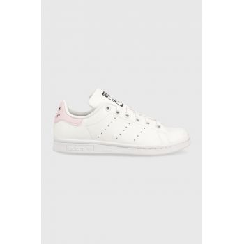 adidas Originals sneakers pentru copii culoarea alb de firma originali