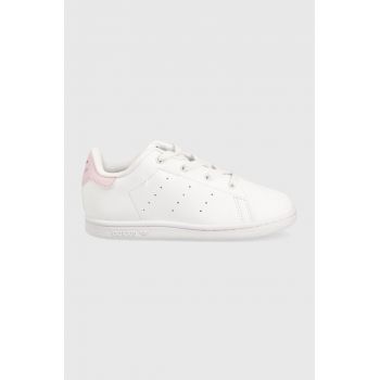 adidas Originals sneakers pentru copii culoarea alb