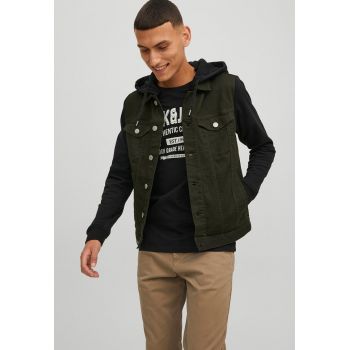 Jack & Jones - Jacheta cu gluga si snururi de ajustare