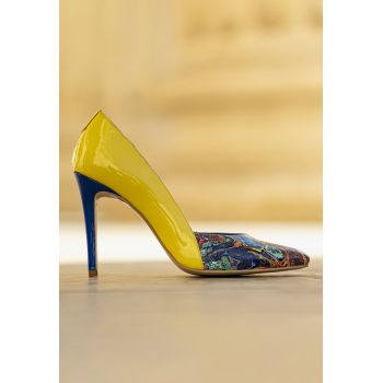 Pantofi D'Orsay de piele Cher
