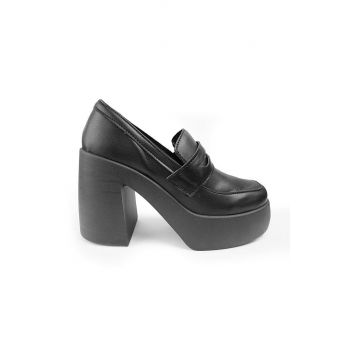 Altercore pumps Grace femei, culoarea negru, cu toc drept