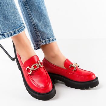 Pantofi casual dama Roger Rosii Pantofi casual dama Roger Rosii