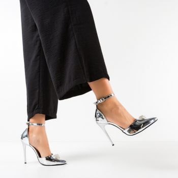 Pantofi dama Arahan Argintii ieftini