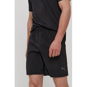 Puma Pantaloni scurți 520142 bărbați, culoarea negru