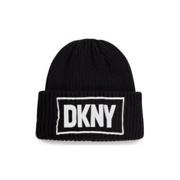 Dkny caciula copii culoarea negru,