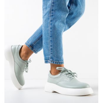 Pantofi casual dama Alix Gri