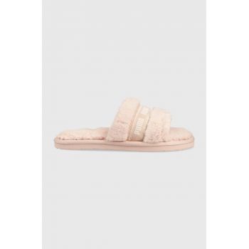 Puma papuci de casa Puma Fluff , culoarea roz