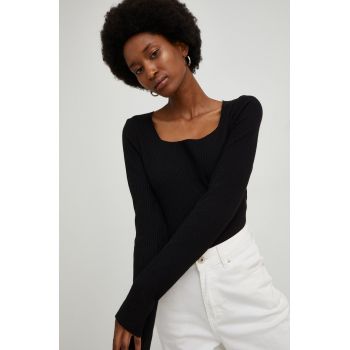 Answear Lab pulover femei, culoarea negru