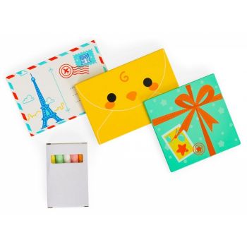 Cutie pentru scrisori din lemn pentru copii 2623 Ecotoys