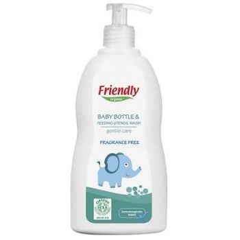 Detergent de vase fara miros Friendly Organic 500 ml la reducere