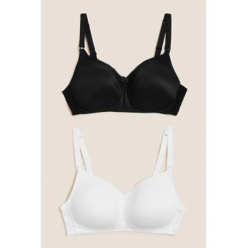 Set de sutiene adecvate pentru alaptare - pentru gravide - 2 piese