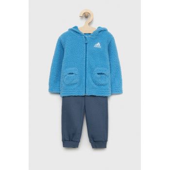 adidas Performance trening copii culoarea turcoaz
