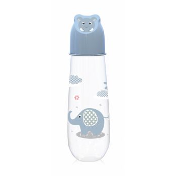 Biberon Animals 250 ml capac decorat 0 luni+ Moonlight Blue