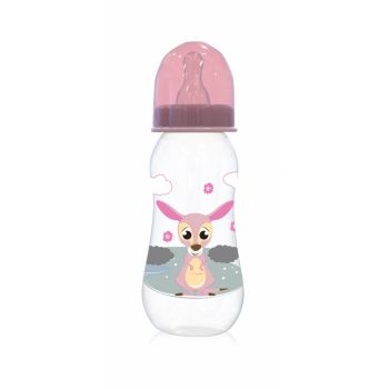 Biberon cu capac 0 luni+ 250 ml Blush Pink
