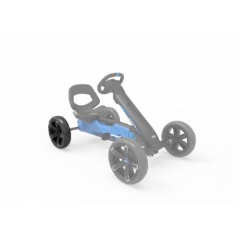 Roata spate Kart Reppy Roadster neagra 10x2,5