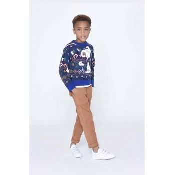 Marc Jacobs pulover copii culoarea albastru marin, light ieftin