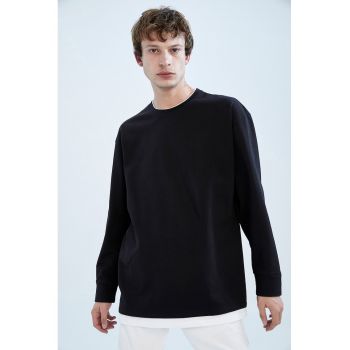 Bluza sport uni din amestec de bumbac