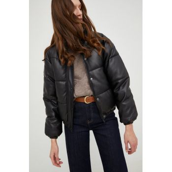 Answear Lab geaca femei, culoarea negru, de iarna