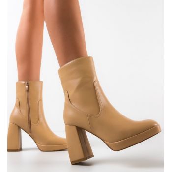 Botine dama Nevin Bej ieftine