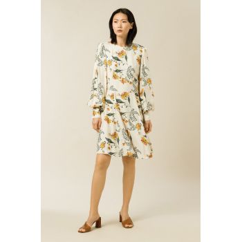 Ivy & Oak Rochie Diana culoarea roz, mini, evazata