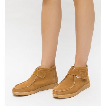 Pantofi Casual Cronic Camel