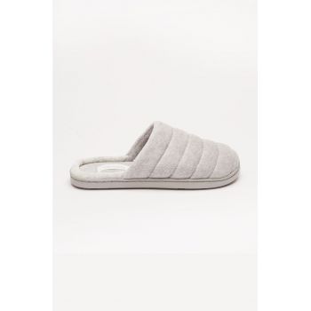 women'secret papuci de casa culoarea gri